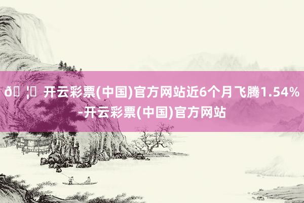 🦄开云彩票(中国)官方网站近6个月飞腾1.54%-开云彩票(中国)官方网站