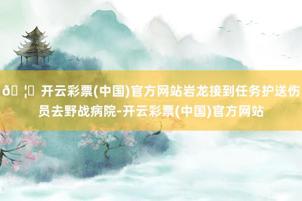 🦄开云彩票(中国)官方网站岩龙接到任务护送伤员去野战病院-开云彩票(中国)官方网站